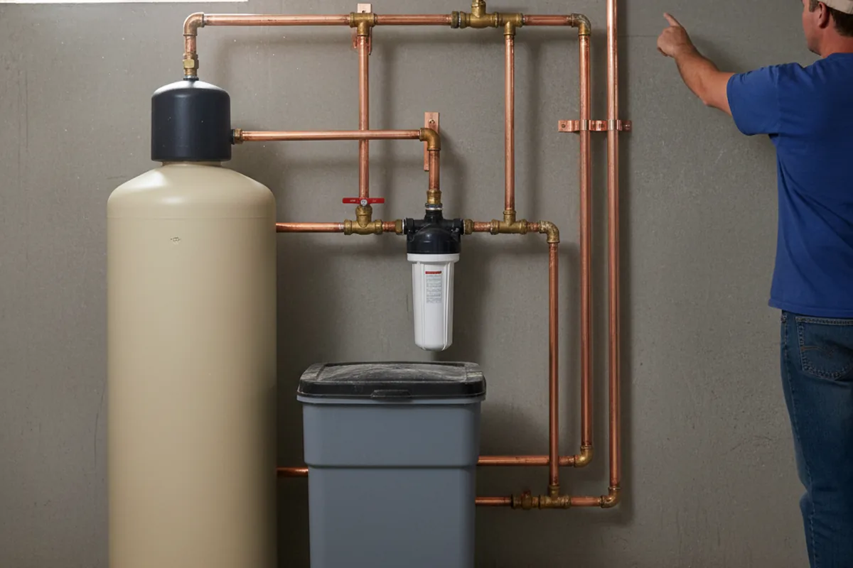Whole-house water treatment system installed in New Lexington